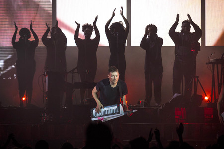 Konzert der Gorillaz in Düsseldorf