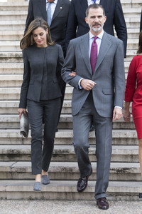 Letizia und Felipe von Spanien bei der Biblioteca Nacional in Madrid
