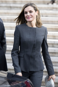 Letizia und Felipe von Spanien bei der Biblioteca Nacional in Madrid