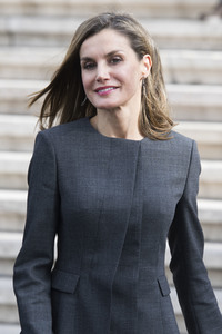 Letizia und Felipe von Spanien bei der Biblioteca Nacional in Madrid