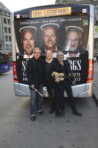 Promotionbusfahrt der Söhne Hamburgs durch Hamburg