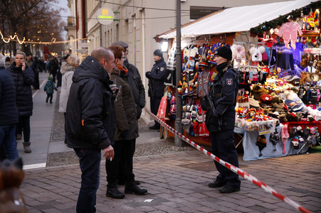 Sprengstofffund auf Weihnachtsmarkt in Potsdam