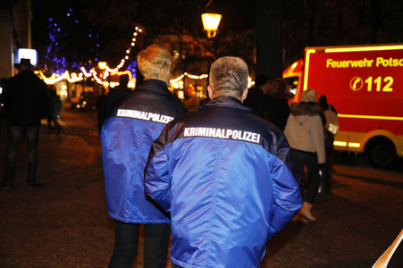 Sprengstofffund auf Weihnachtsmarkt in Potsdam