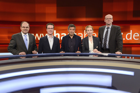 Talkshow 'hart aber fair' in Köln