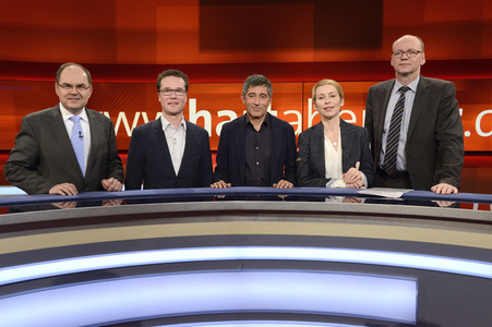 Talkshow 'hart aber fair' in Köln