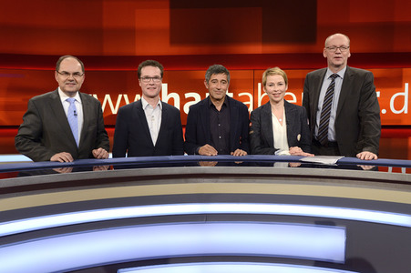 Talkshow 'hart aber fair' in Köln