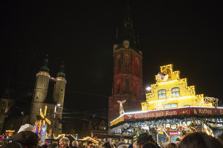 Weihnachtsmarkt in Halle