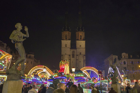 Weihnachtsmarkt in Halle