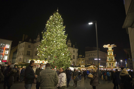 Weihnachtsmarkt in Halle