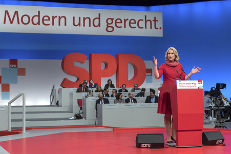 Bundesparteitag der SPD in Berlin