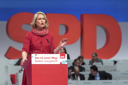 Bundesparteitag der SPD in Berlin