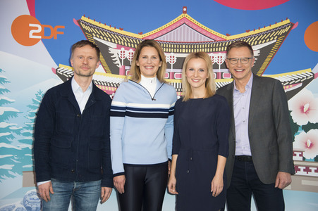 Pressekonferenz von ARD und ZDF zu den XXIII. Olympischen Winterspielen im südkoreanischen Pyeongchang 2018 in Berlin