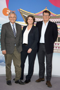 Pressekonferenz von ARD und ZDF zu den XXIII. Olympischen Winterspielen im südkoreanischen Pyeongchang 2018 in Berlin