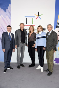 Pressekonferenz von ARD und ZDF zu den XXIII. Olympischen Winterspielen im südkoreanischen Pyeongchang 2018 in Berlin