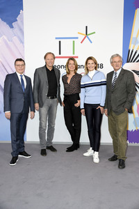 Pressekonferenz von ARD und ZDF zu den XXIII. Olympischen Winterspielen im südkoreanischen Pyeongchang 2018 in Berlin