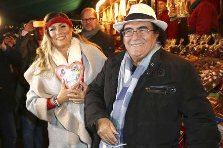 Al Bano und Romina Power auf dem Weihnachtsmarkt in Hamburg
