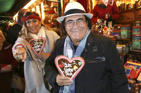 Al Bano und Romina Power auf dem Weihnachtsmarkt in Hamburg