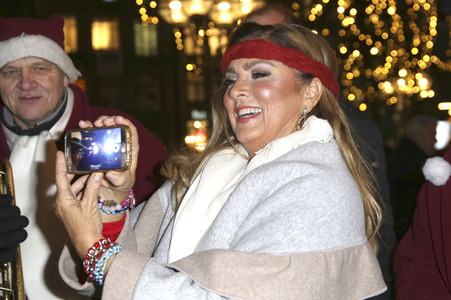Al Bano und Romina Power auf dem Weihnachtsmarkt in Hamburg