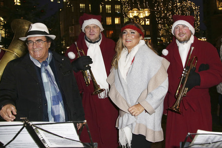 Al Bano und Romina Power auf dem Weihnachtsmarkt in Hamburg