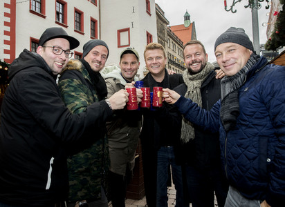 Caught in the Act auf dem Weihnachtsmarkt in Chemnitz