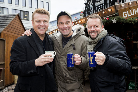 Caught in the Act auf dem Weihnachtsmarkt in Chemnitz