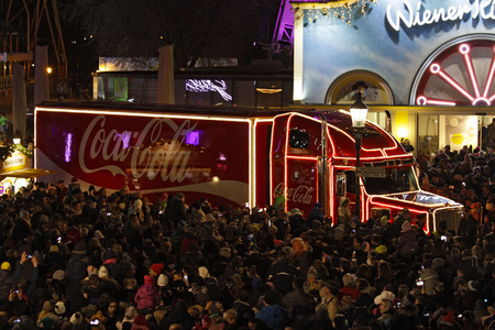 Der Wintermarkt am Riesenradplatz in Wien