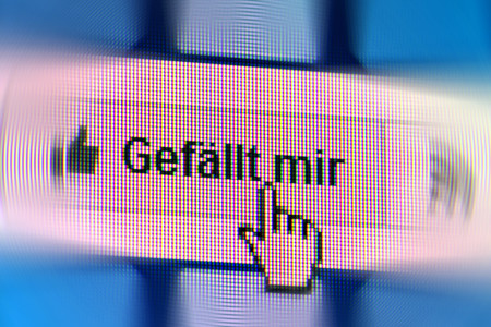 Symbolfoto Like-Button