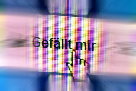 Symbolfoto Like-Button