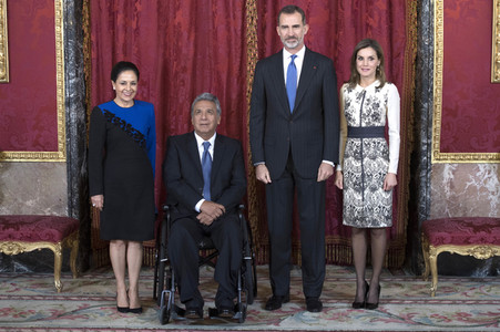 Empfang für Lenin Moreno in Madrid