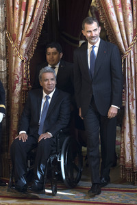 Empfang für Lenin Moreno in Madrid