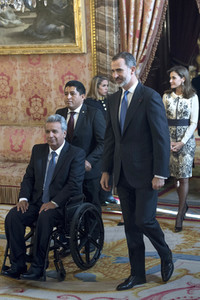 Empfang für Lenin Moreno in Madrid