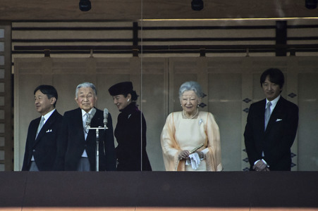 84. Geburtstag von Kaiser Akihito in Tokio