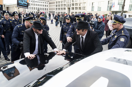 Photocall zur Show 'I'm a Soul Man - A Tribute to the Blues Brothers' in Berlin