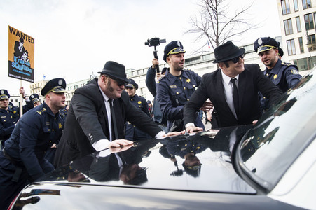 Photocall zur Show 'I'm a Soul Man - A Tribute to the Blues Brothers' in Berlin