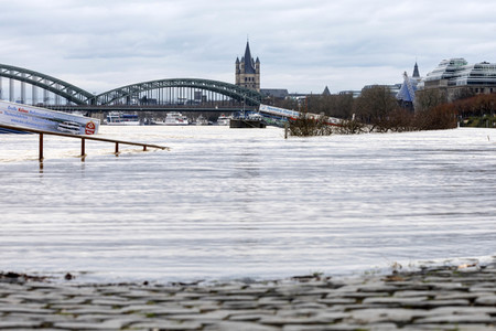 Hochwasser in Köln