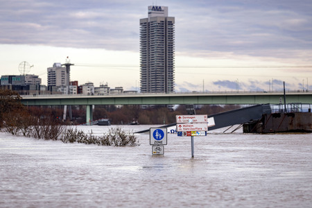 Hochwasser in Köln