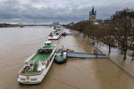 Hochwasser in Köln