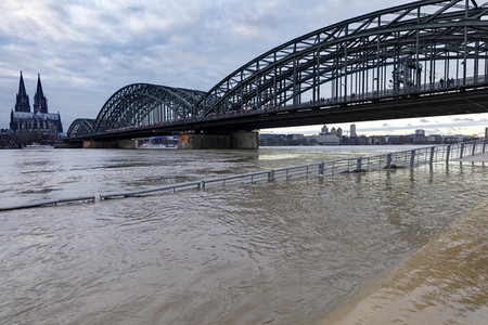 Hochwasser in Köln
