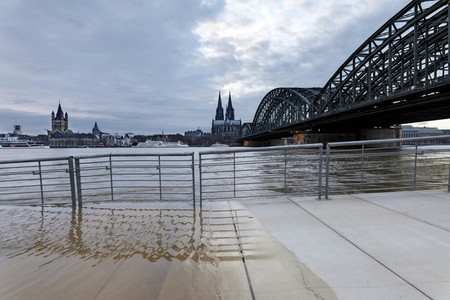 Hochwasser in Köln