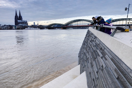 Hochwasser in Köln