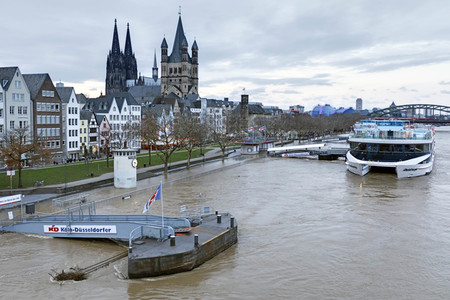 Hochwasser in Köln