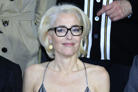 Gillian Anderson erhält einen Stern auf dem Hollywood Walk of Fame in Los Angeles