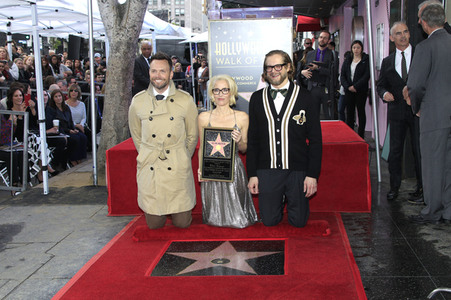 Gillian Anderson erhält einen Stern auf dem Hollywood Walk of Fame in Los Angeles