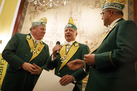 Ernennung zum Major der Reserve der Ehrengarde der Stadt Köln