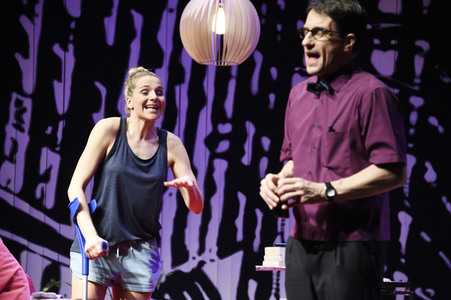 Theaterprobe 'Die Tanzstunde' in Berlin