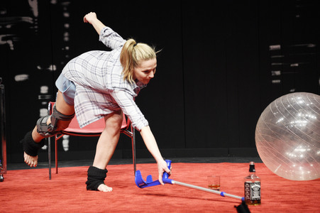 Theaterprobe 'Die Tanzstunde' in Berlin