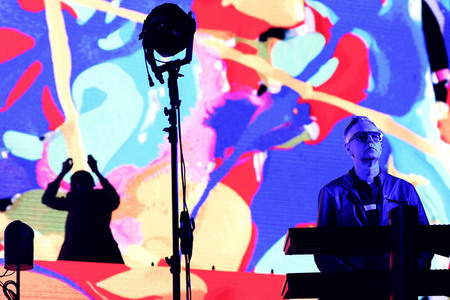 Konzert von Depeche Mode in Hamburg