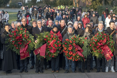 99. Jahrestag der Ermordung von Rosa Luxemburg und Karl Liebknecht in Berlin