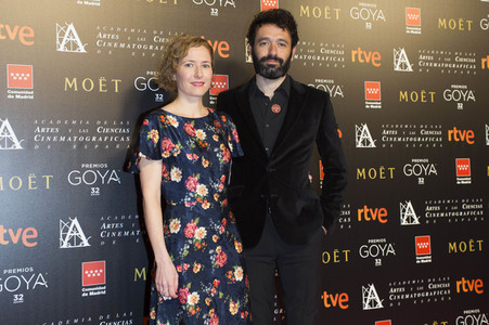 Treffen der Nominierten der 32. Goya Filmpreis Verleihung in Madrid