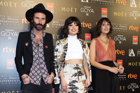 Treffen der Nominierten der 32. Goya Filmpreis Verleihung in Madrid